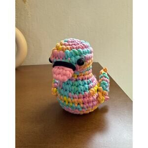 *Pre-Made Plushie* Woobles Pastel Tito the Swan Collectible Easter Deer (mod)